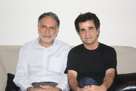 Mohammad Nourizad with Jafar Panahi